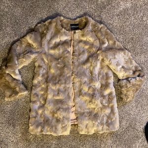 Express Faux fur coat